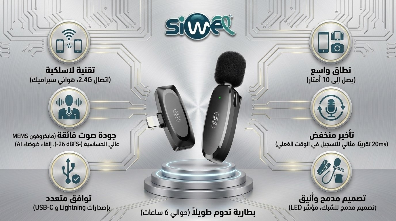 photo_2026-04-30_18-48-35 Wireless microphone XO-MKF08B - Image 1