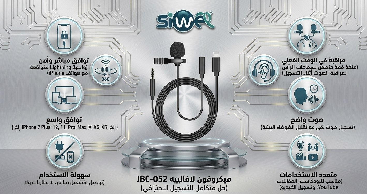 photo_2026-04-30_19-05-15 Lavalier microphone JBC-052 - Image 1