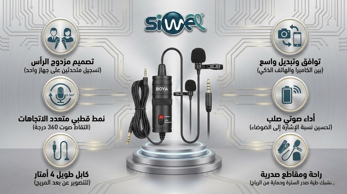 photo_2026-04-30_19-11-20 Lavalier microphone Boya BY-M1DM - Image 1
