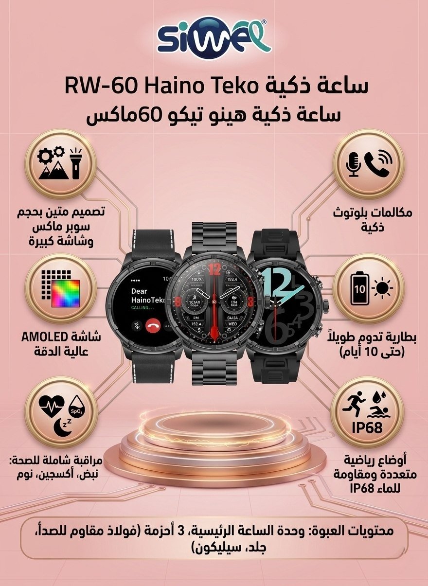 photo_2026-05-01_01-27-21 Smart watch Hainoteko RW-60 MAX - Image 1