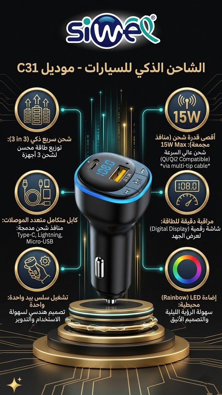 photo_2026-05-01_14-40-16 Car charger 15W 3 in 1 - Image 1