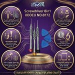 Screwdriver 8in1 KOOCU NO.8172
