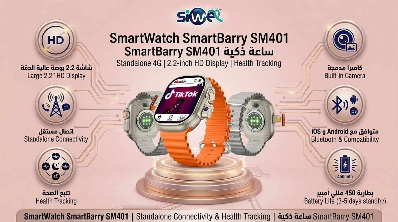 photo_2026-06-14_13-49-51 Smart watch SmartBarry SM401 - Image 1
