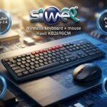 Wireless keyboard + mouse Havite KB269GCM